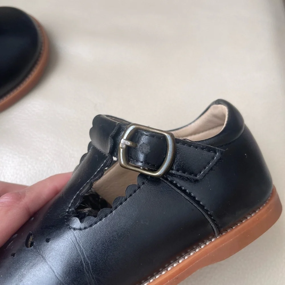 Classic Black Kids Shoes